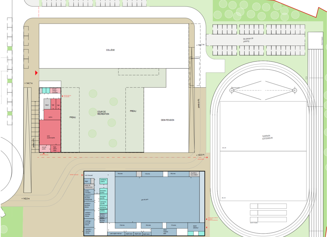 Collège 700 à Carcès
