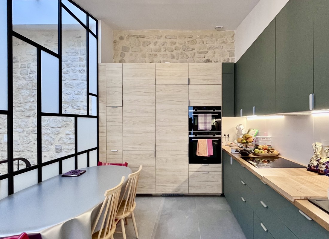 Rénovation d'une maison parisienne