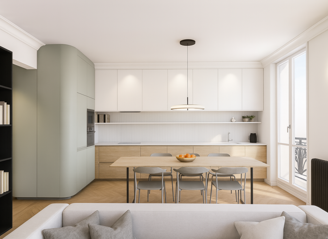 Rénovation d'un appartement à Paris 14