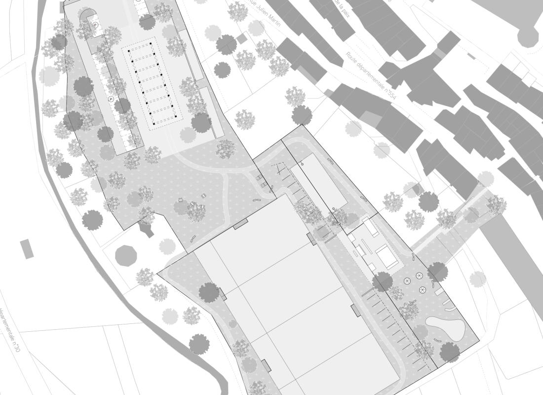 Plaine sportive et de loisir à la Verdière