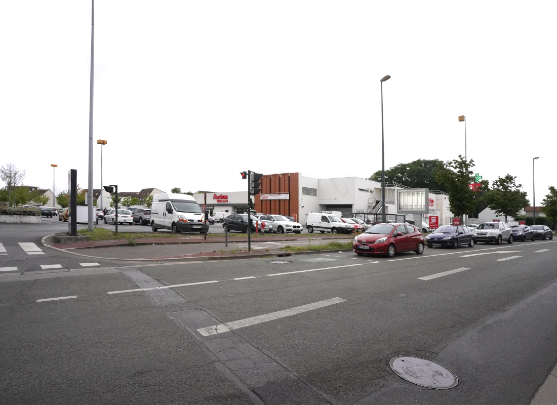 Étude urbaine sur le site auchan