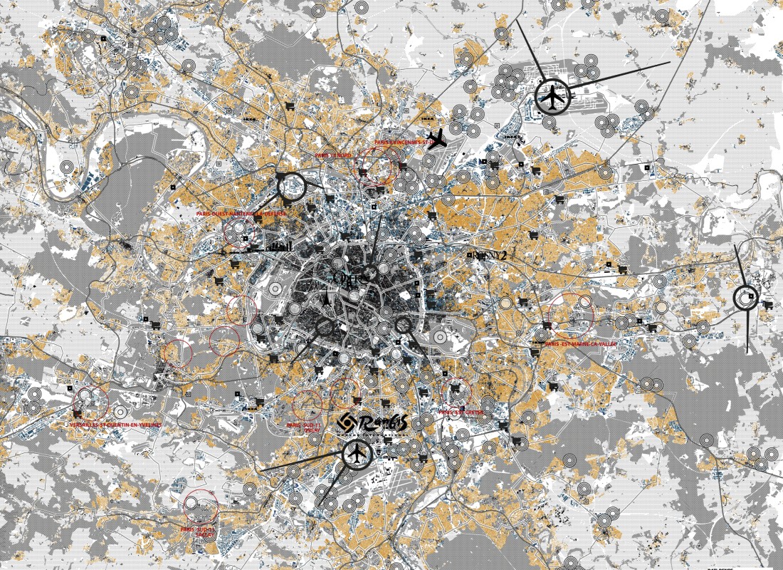 La métropole sur le trottoir, le corps à l'échelle globale